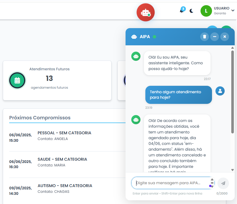 AIPA - Assistente de IA